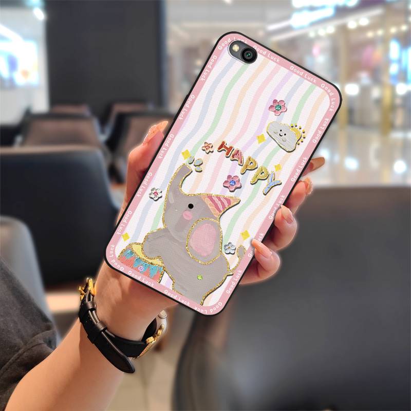 

Cartoon Full wrap Phone Case For Xiaomi Redmi GO Cute Protective Shockproof Silicone Graffiti Anti-knock Dirt-resistant Xiaomi Redmi GO