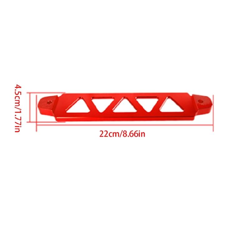 Aluminum Automotive Battery Mounting set 5 Hole Triangle Designs Secure Anti Vibration Solution Easy to Use for Vehicle