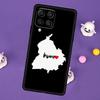 Punjab Map Outline Cover For Samsung Galaxy M11 M51 M31 M33 M13 M23 M53 M15 M55 M14 M34 M54 M20 M32 M52 Case