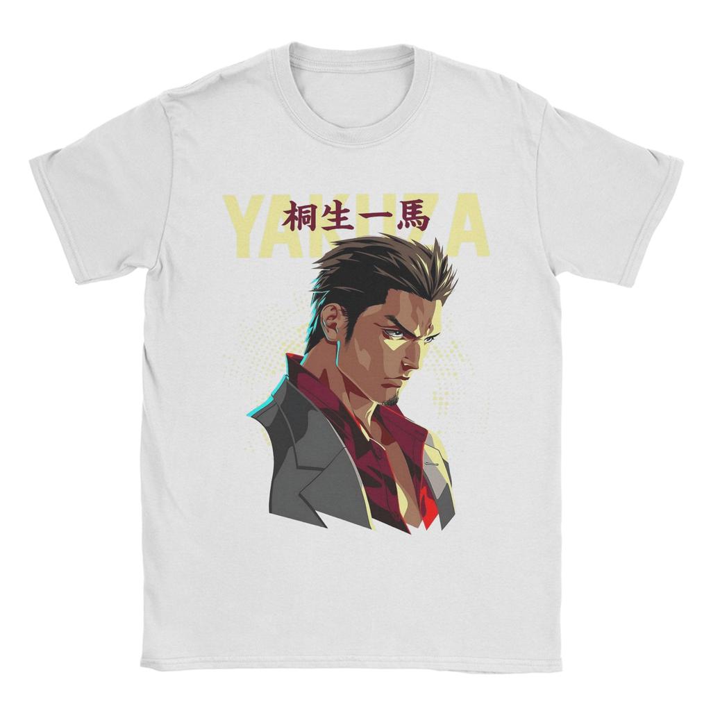 Yakuza Kiryu Dragon T Shirts for Men Cotton Awesome TShirt O Neck  Tees Short Sleeve Clothing Plus Size