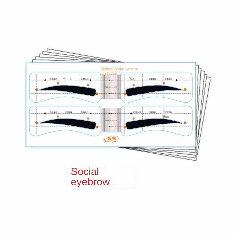 

Картина Трафарет для бровей Трафарет для бровей Инструмент для формирования бровей Костюм Ленивый инструмент для рисования бровей 28 Pair