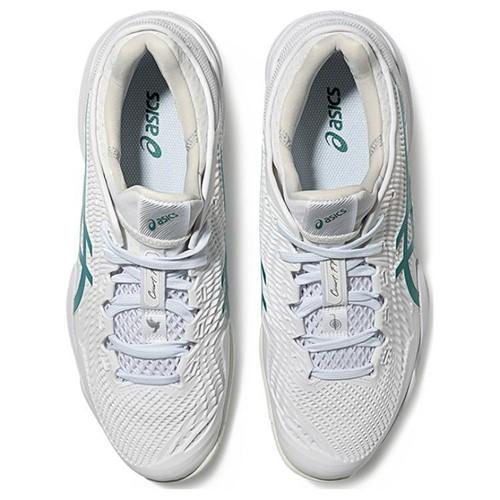 ASICS Court FF 3 Novak White Pitch Green - 1041 A361-100