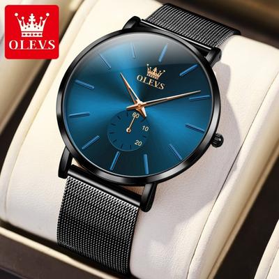 Nuovi orologi da uomo alla moda, orologi al quarzo ultrasottili