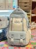 Schoolbag Cute Small Fresh Large Capacity Student Bag Female Splicing High Value Simple Backpack Fashionable Versatile Backpack