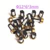 Interior Accessories Filter 100pcs Fuel Injector 6*3*12mm Auto Fastener Injector Repair Kits Interior Accessories