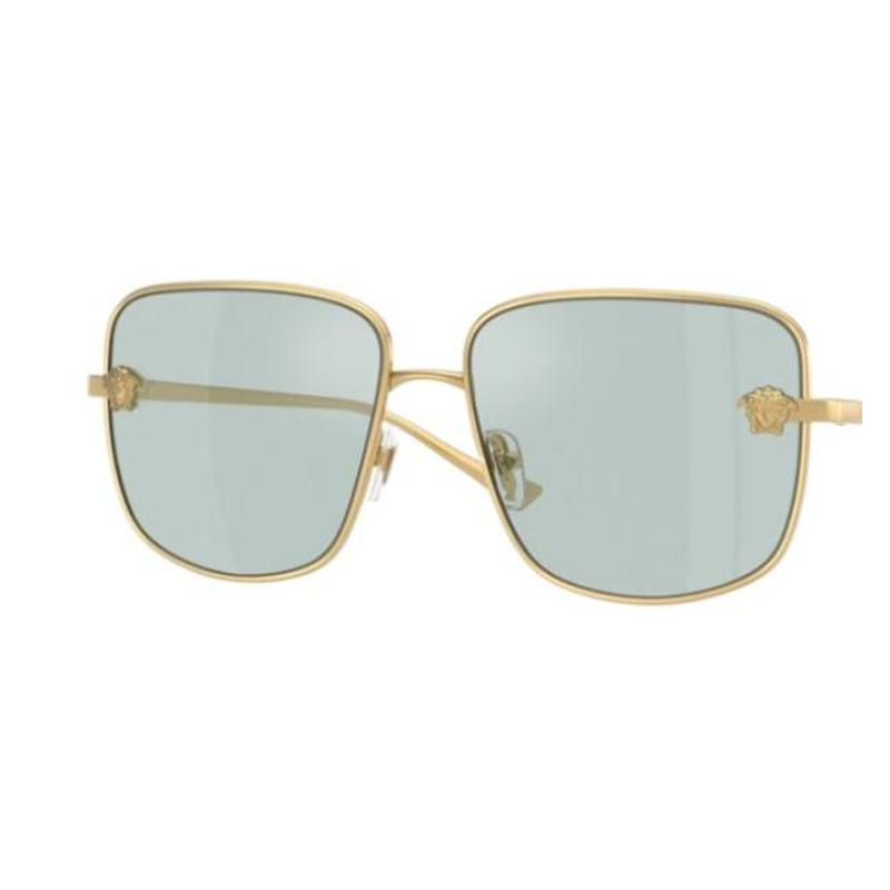 Versace Full frame design square sunglasses women's gold 20570865 VE2282-gold 59