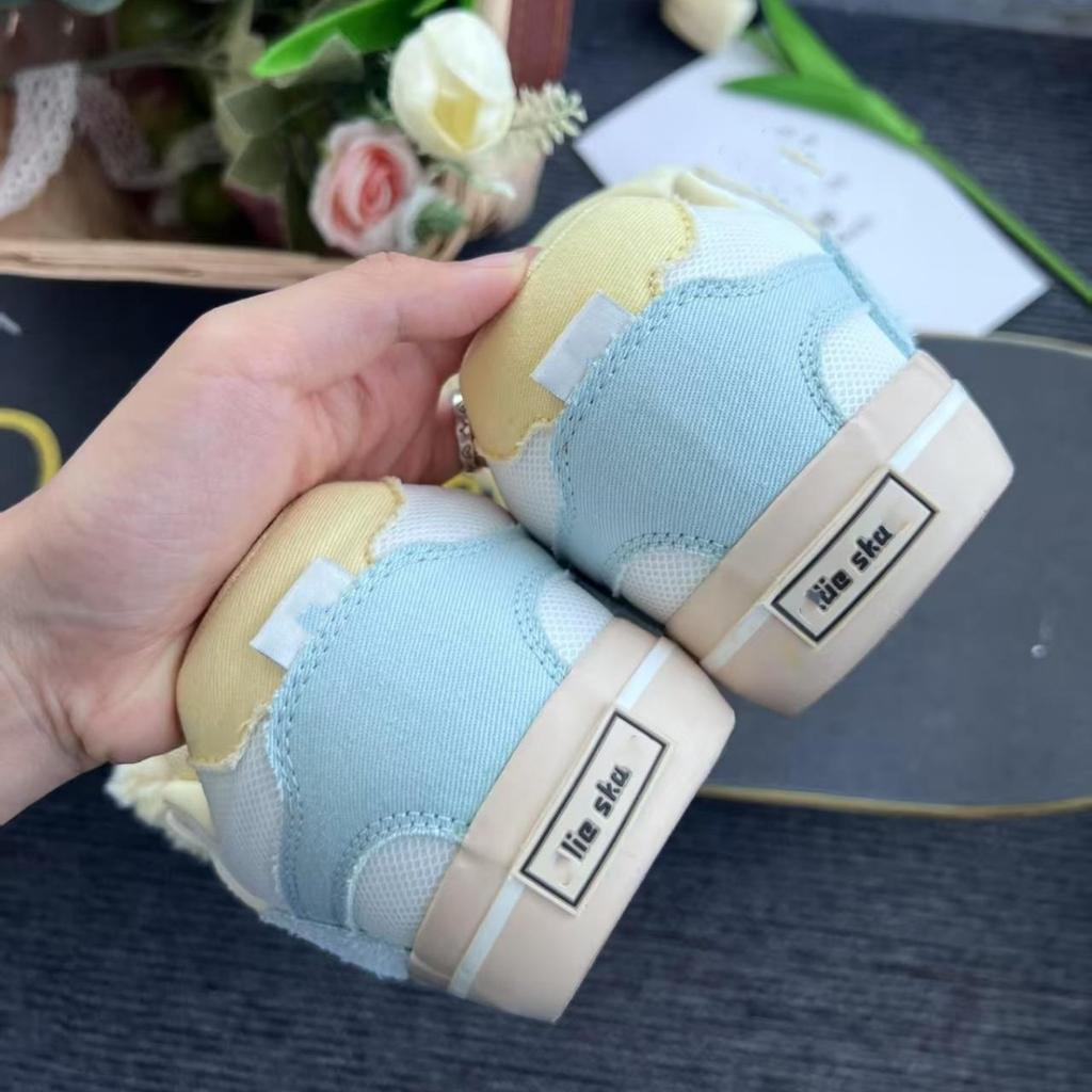 High-value campus versatile bread shoes women's autumn new vibe style casual thick-soled super soft skateboard shoes tide