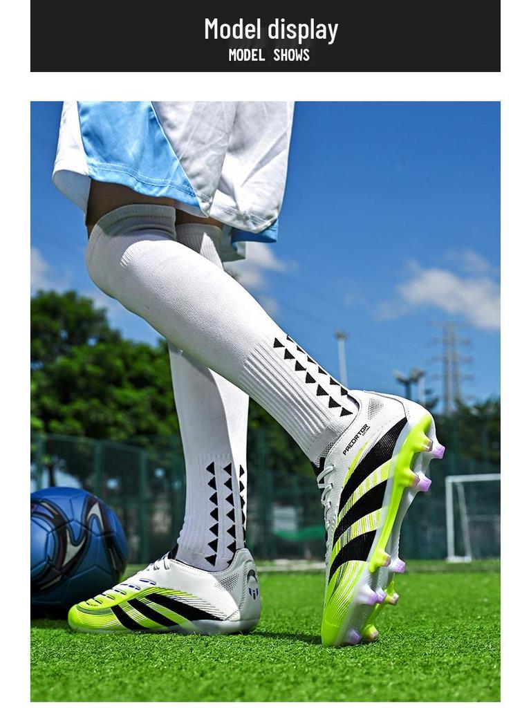 Dětské nízké kopačky Messi: TF Travní a AG Dlouhé kolíky pro středně velké až velké děti - Profesionální sportovní obuv