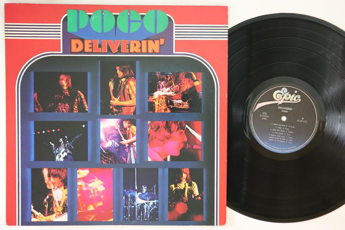 

LP Record POCO Deliverin 253P119 EPIC Japan Rock Used