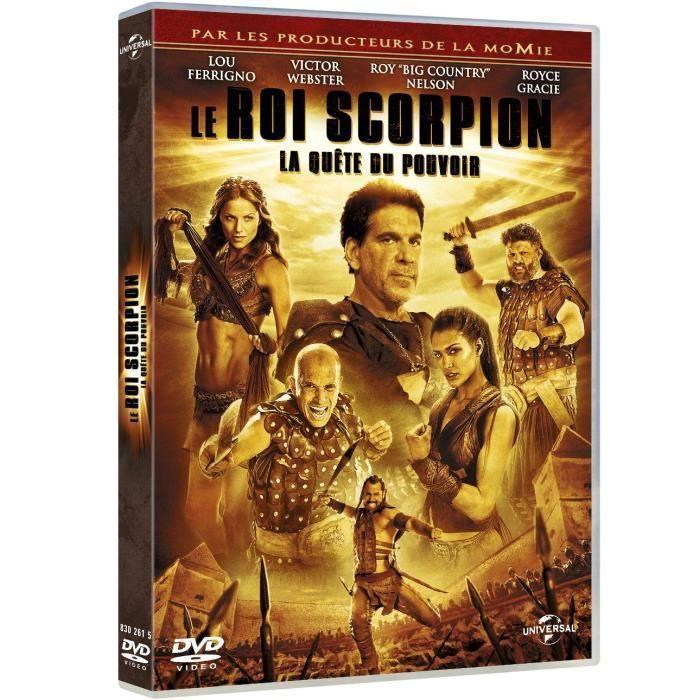 DVD - Le roi scorpion 4 : la quête du pouvoir - Fantastique - Ferrigno Lou - Webster Victor - Gracie Royce