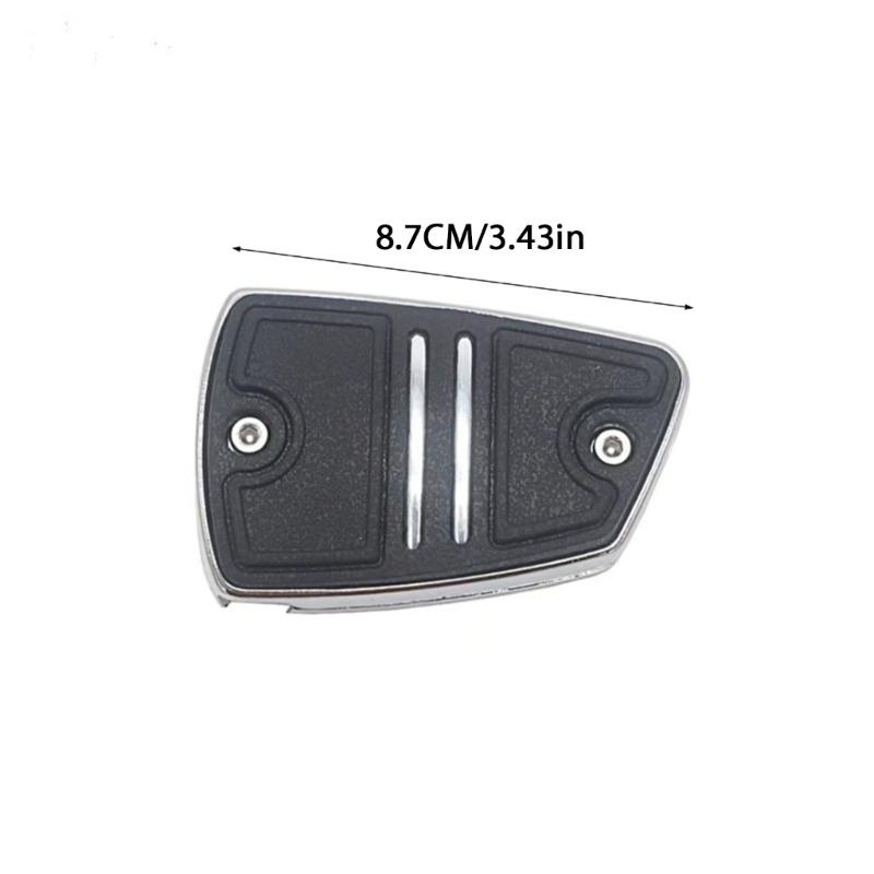 High Durability Metal Brake Pedal Protector for 1800 F6B GL1800 with Antislip Features Offering Superior Grip Stability
