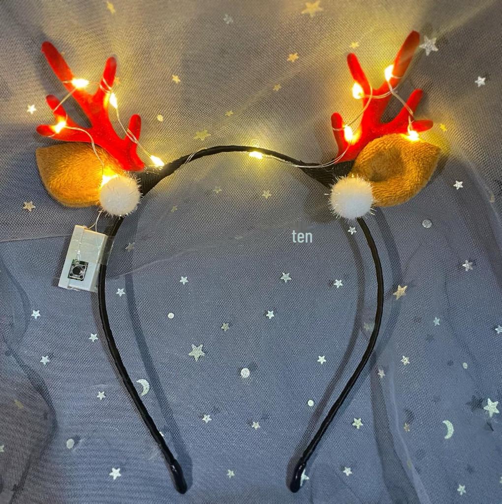 Luminous Feather Rabbit Ears Headband - Graduation Gift