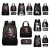Adorable 2024 Childrens Oxford Fabric Backpack Set With Lunch Bag And Pencil Case