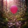 Set de 10 ballons gonflables 30 cm rose