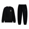 Li Ning Crew Neck Pullover Sweatshirt Comfortable Long Pants Casual Sports Suit Unisex Sweatshirt, Pants AWDVH01-1+AKLUE27-1