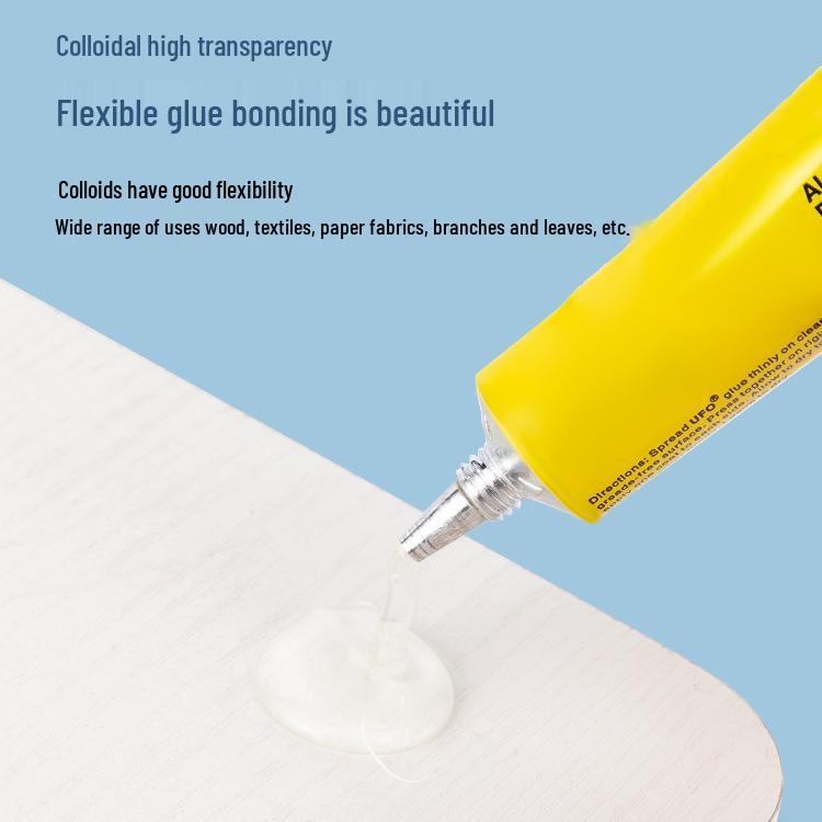 Handmade Clear Glue for Models & Crafts: Perfect for Architectural Models, Figurines, Origami, Lego, and Photo Albums.