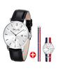 Ballentinoludi Vr1301D-Wtbk Men'S Leather Watch + Free Nato Band