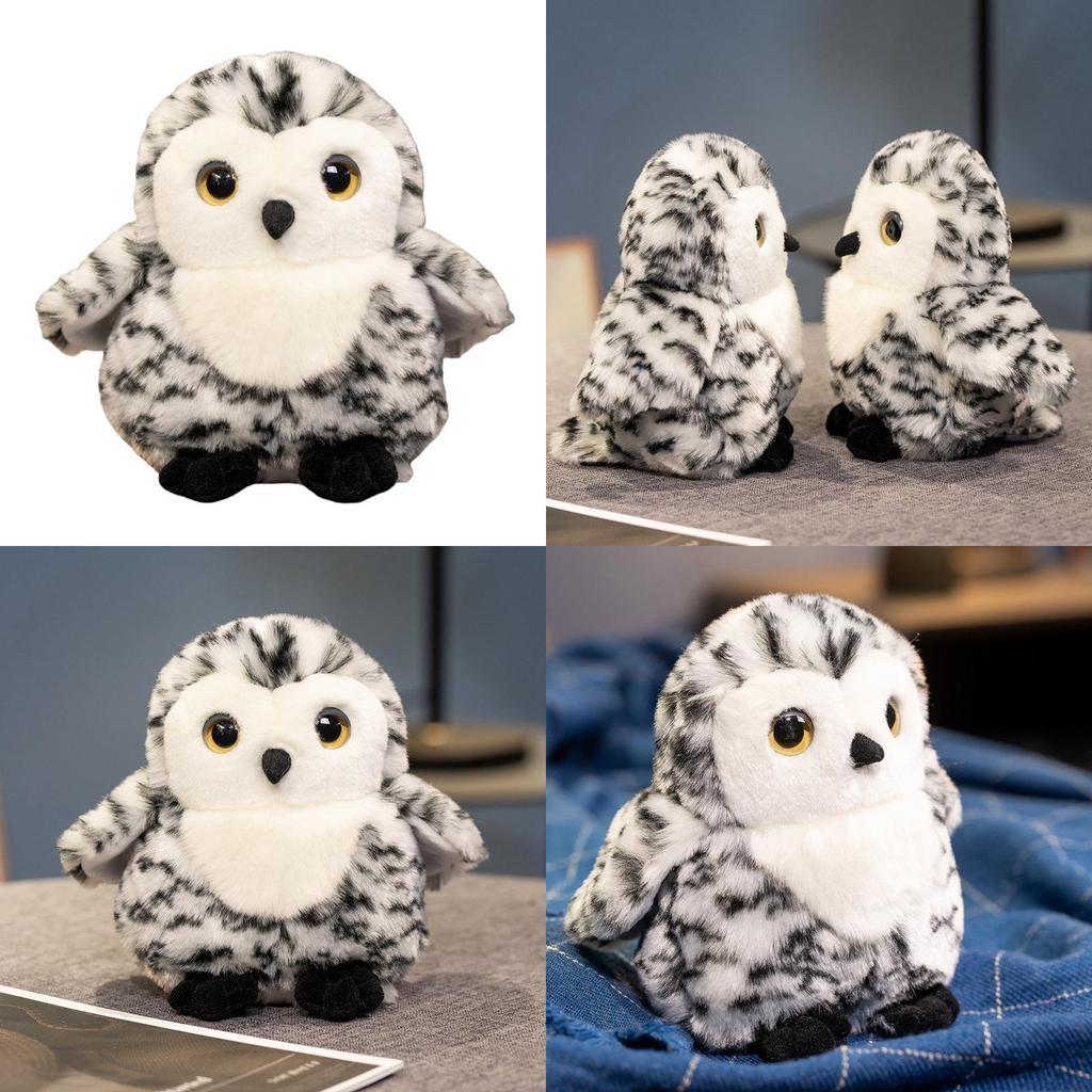 Plush Owl Toy For Children Soft Stuffed Animal Kids Gift