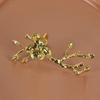 2PCS Gold/Silver Plum Blossom Napkin Ring Luxury Decorative Chinese-style Napkin Ring Metal Elegant Napkin Buckle Special Events