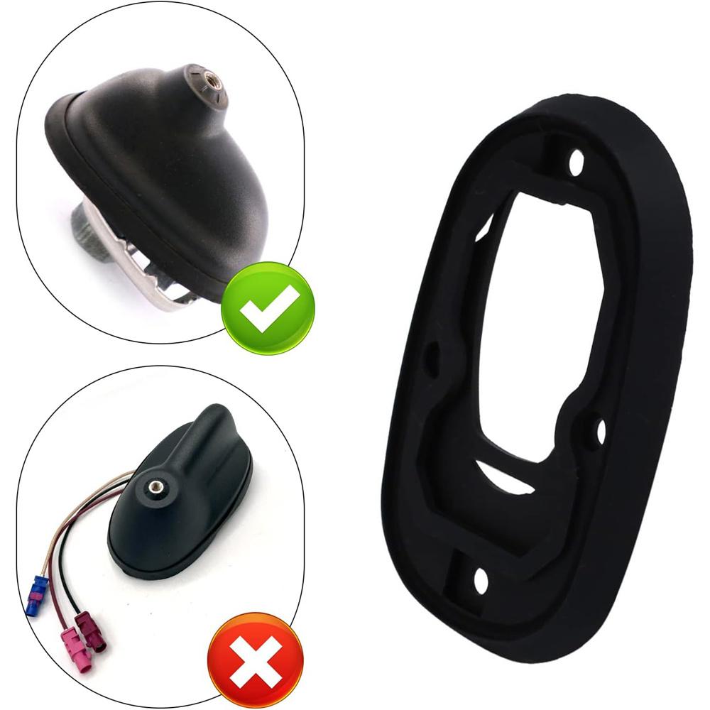 New 1 Set Antenna Base Rubber Sealing Ring 65203417195 For Mini Cooper R55 R56 07-14