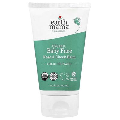 Organiczny balsam dla niemowląt do twarzy, nosa i policzków, 60 ml(2 uncje płynu)