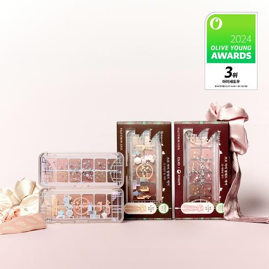 CLIO Pro Eye Palette Air – Cultural Heritage Collab Set (+Daenggi Scrunchie)