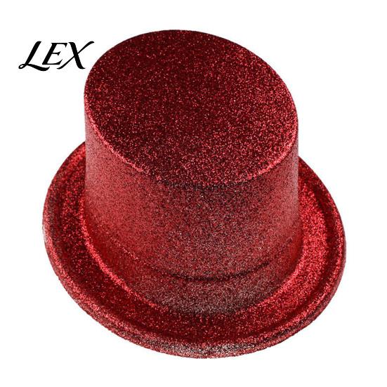 Colorful Sparkly Hats for Group Performances Shiny Top Hats, Glitter Hat Adult Kids, Magician Hat, Victorian Dress Up Christmas Halloween Party