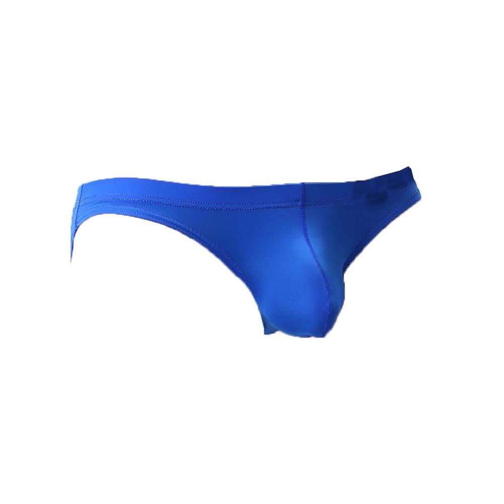 Summer Bulge Pouch Thongs Trunks Sexy-Low Rise Bikini Briefs Underwear For Mens
