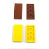 Non-Toxic Compatible 87079 Diy Building Blocks Figures Bricks Smooth 2X4 Ceramic Tile Bricks Educational Creative Size For Children 40Pcs
