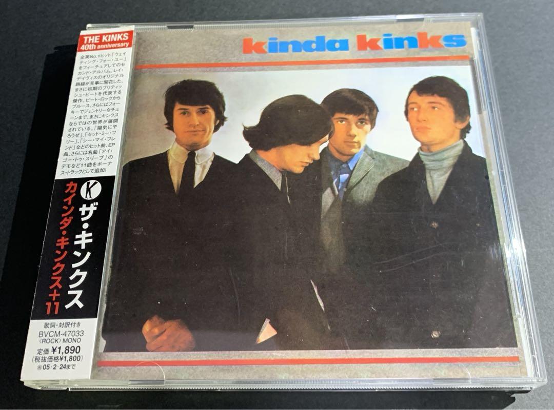 

[USED] THE KINKS / KINDA KINKS+11 Japanese version CD