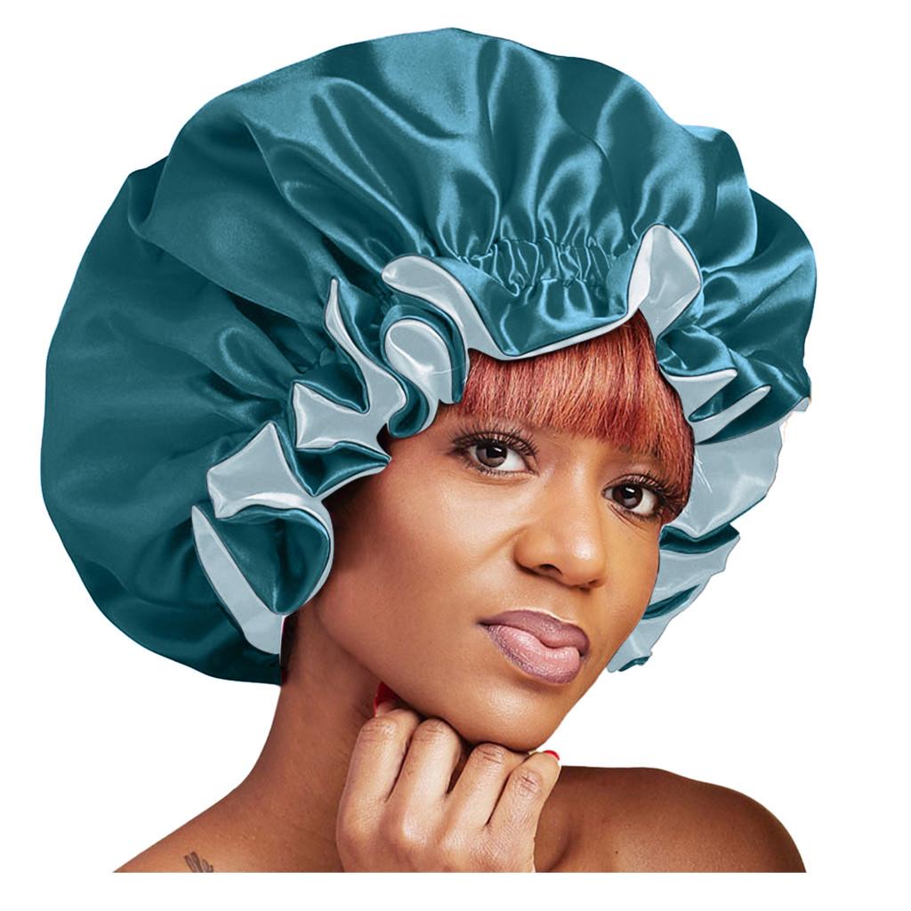 BD11] Satin Lined Bonnet Women Beauty 