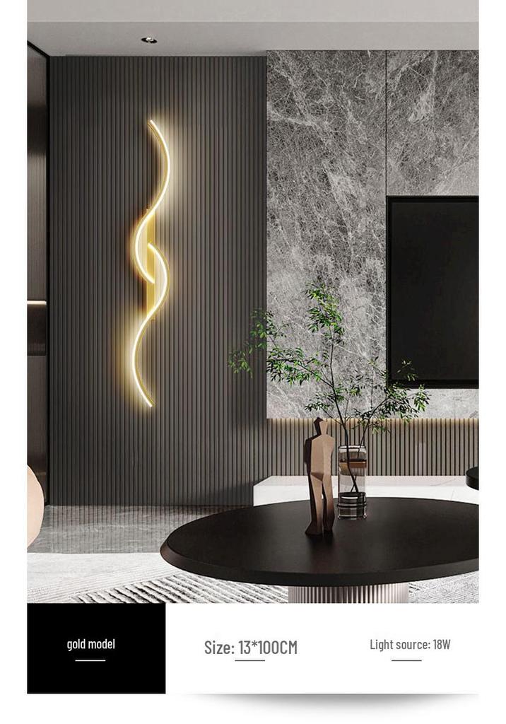 Modern Minimalist Wall Lamp: Luxury Living Room & Bedroom Decor