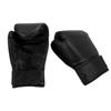 1 Paar Unisex-Trainingsboxhandschuhe für Erwachsene, Free Fight Sanda Muay Thai Boxhandschuhe, 10 oz, Schwarz