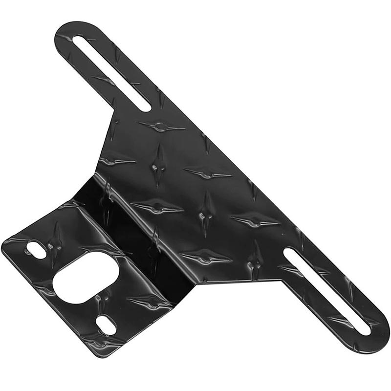 Aluminiumlegering Lastbils Trailer Husbil Registreringsskylt Fäste Fäste Stödhållare Registreringsskylt Ljusram Stöd För Traktor Rv