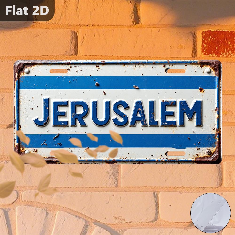D Flat Single Item Packaging D Flat Printing Vintage Sign Outdoor Wall Decoration Vancouver Sign Home Decor Canadian