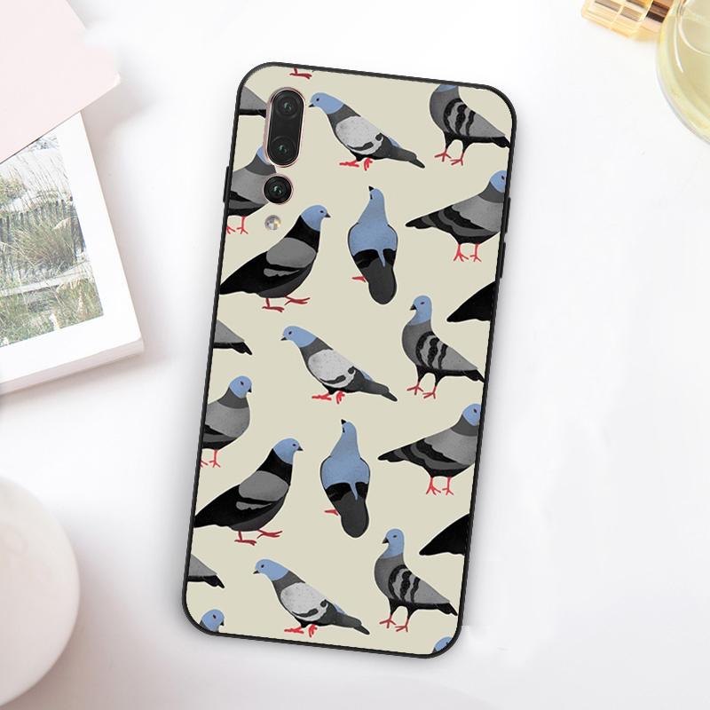 

The Pigeons For Huawei Nova Y73 Y72 Y90 Y70 Y60 Y91 Y61 12s 12i 11i 8i 9 10 SE P60 P30 Pro P40 Lite Case Huawei P30 Lite