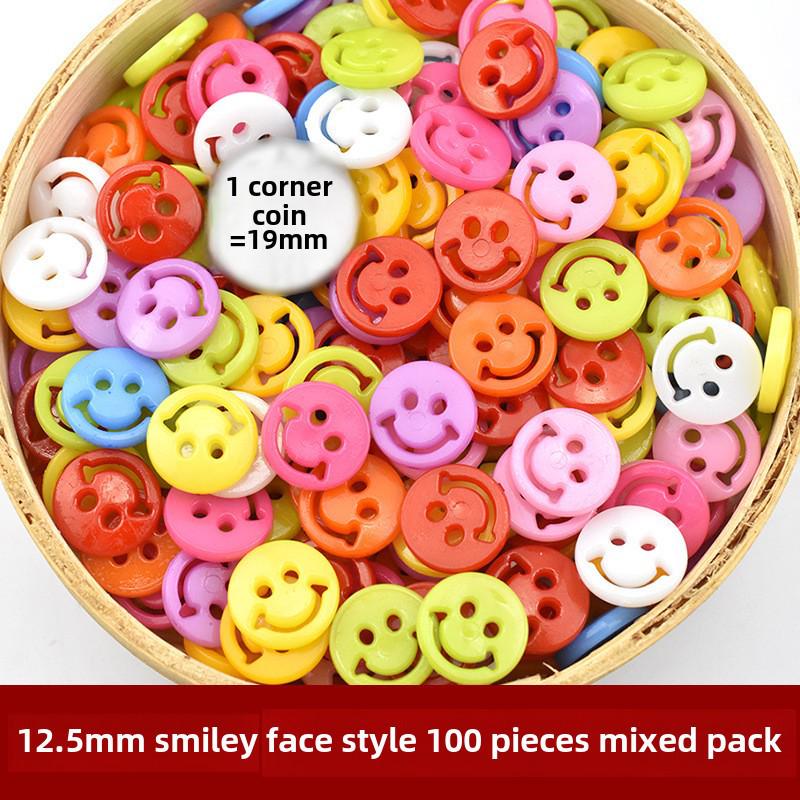 Children's DIY Colorful Button Painting Kit - Creative Love Bear Design for Kindergartens