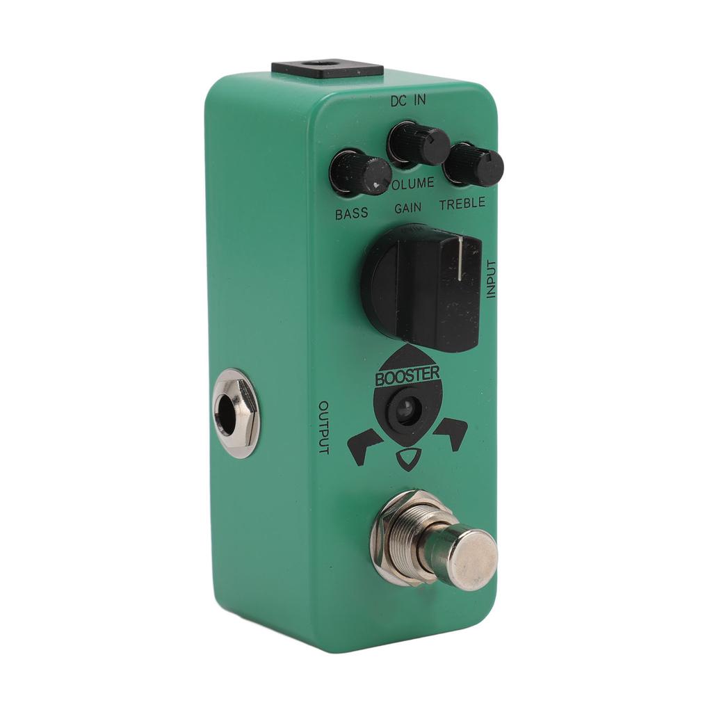 Electric Guitar Effect Pedal Knob Adjustment Gain Distortion Guitar Pedal Replacement Green DC 9V