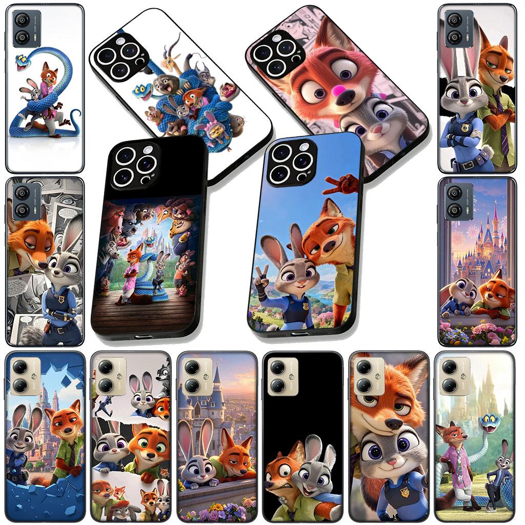 Phone Cover for Xiaomi Poco C75 C65 C71 C85 X7 X6 X5 F7 F8 Ultra F6 Pro Casing Case Zootopia Judy Garys Nick Zootropolis 2