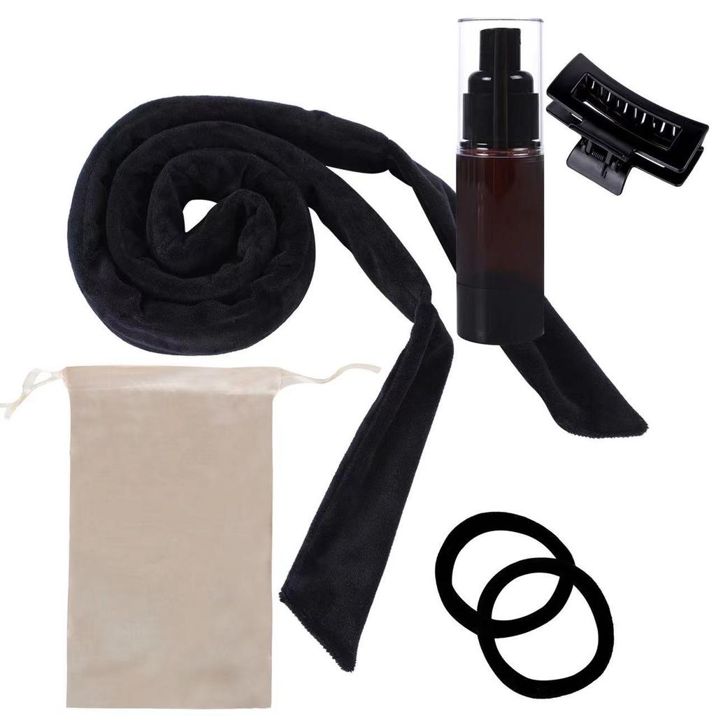 Curly Ribbon Lazy Sleeping Curly Hair Band Reel Hairdressing Big Wave No Heat Curling Bar Headband
