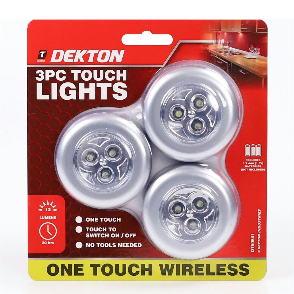 Dekton LED Touch Licht (3er-Pack)