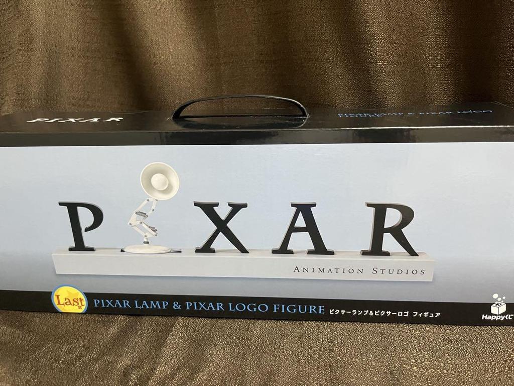 [USED] Pixar Happy Lottery Last Prize: Pixar Lamp & Pixar Logo Figure