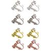 Clip-on Earring Converter with Easy Open Loop for Hypoallergenic Earring Clip