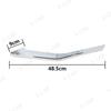 Front Bumper Headlight Foglamp Lower Chrome Trim Strip Molding Decorative Cover Lid For Mitsubishi Eclipse Cross 2018 -
