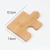 1 Set Wooden Puzzle Coaster Wooden Japanese Tea Ceremony Tea Cup Holder Beech Insulation Pad Walnut Cushion Tableware Decor NEW