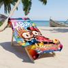 Labubu Customizable Name Beach Towel Quick-Dry Soft Microfiber Ideal for Travel Outdoor Swim Pool Yoga Surf Camping Hiking Gym Gift Holiday