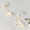 Five-Pointed Star/Moon Decorative Pendant Winter Ceiling Window Ornament Elegant Wall Hanging Christmas Tree Decoration