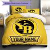 Personalizowany Wzór BSC Young Boys Zestaw Pościeli Kołdra Dekoracja Domu Prezent (1 * poszwa na kołdrę + 2 * poszewki na poduszki bez rdzenia)