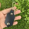 Sturdy Leather Keychain Charm with Photo Unique Fashion Accessory Craft Supplies for Trendy Women Ladies Everyday Use