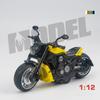 Modely motocyklů v měřítku 1/12, stahovací hračka se zvukem a světlem pro děti Batole Kluci Dívčí Dárková kolekce